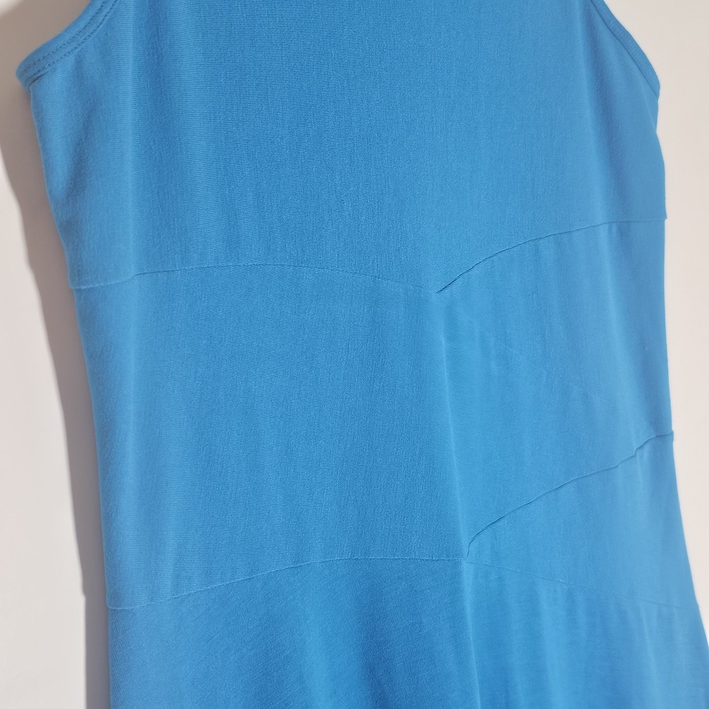 PrAna Dress Womens Medium Blue Sleeveless Athleisure Activewear Casual Sundress - Picture 4 of 14